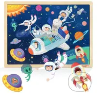 Vesmír, dřevěné - puzzle z kategorie Maxi dílky
