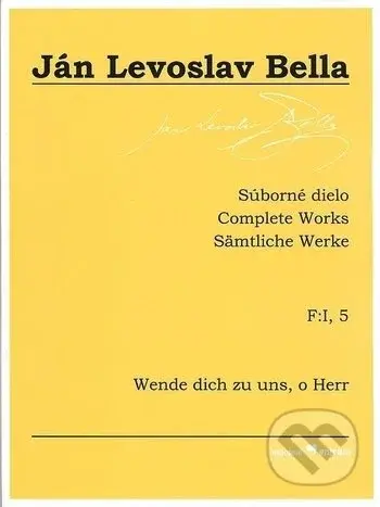Súborné dielo (F:I, 5 - Wende dich zu uns, o Herr) - kniha z kategorie Noty