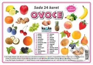 Sada 24 karet - ovoce - Petr Kupka