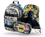 Školní set Baagl Skate Batman Komiks (set 3) (batoh, penál, sáček)