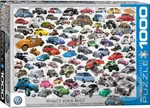 Puzzle Puzzle Jaký je tvůj brouk? 1000 dílků - puzzle z kategorie Multi puzzle