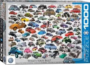 Puzzle Puzzle Jaký je tvůj brouk? 1000 dílků - puzzle z kategorie Multi puzzle