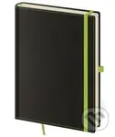 Zápisník Black Green L linkovaný