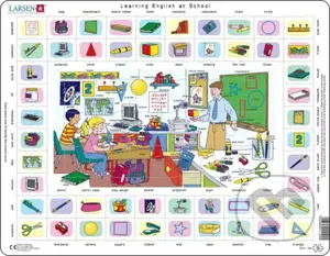 Learning English - At School (EN6) - puzzle z kategorie Naučné puzzle