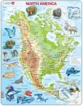 Severná Amerika (A32) - puzzle z kategorie Naučné puzzle