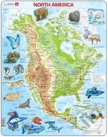 Severná Amerika (A32) - puzzle z kategorie Naučné puzzle