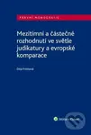Mezitímní a částečné rozhodnutí ve světle judikatury a evropské komparace - kniha z kategorie Odborné a naučné