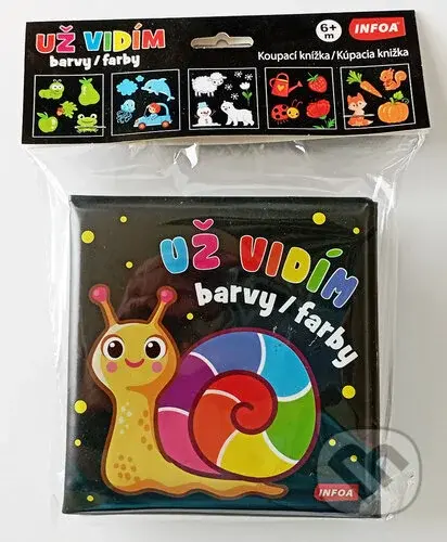 Už vidím barvy/farby (Koupací knížka/Kúpacia knížka) - kniha z kategorie Pro děti