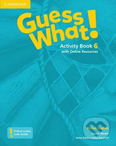 Guess What! 6 - Activity Book (with Online Resources) - Susan Rivers