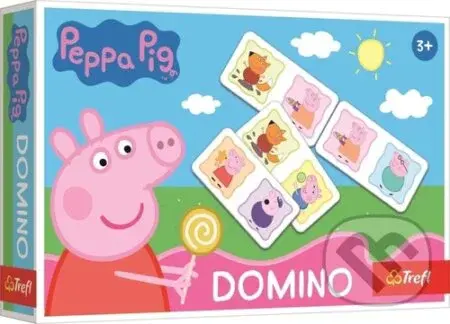 Domino Prasátko Peppa - hra z kategorie Domino, hlavolamy