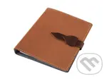 Kožený diář A5: Ořechový kožený