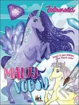 Maluj vodou A4 Jednorožci
