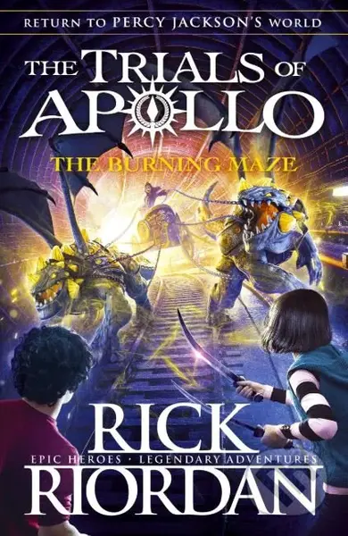 The Burning Maze - Rick Riordan - kniha z kategorie Beletrie pro děti