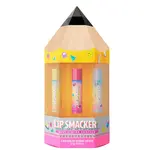 Lip Smacker Pencil Box Trio Lip Balm dárkové balení amerických balzámů na rty