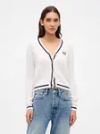 GAP  Dámsky Crop kardigan s logom 836177-00 Veľkosť: M