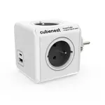 Rozbočovač PowerCube Original USB A+C PD 20 W, šedá