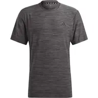 adidas TRAIN ESSENTIALS TEE Pánské sportovní tričko, černá, velikost