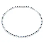 Swarovski Blyštivý tenisový náhrdelník so Swarovski kryštálmi Una Angelic 5733402