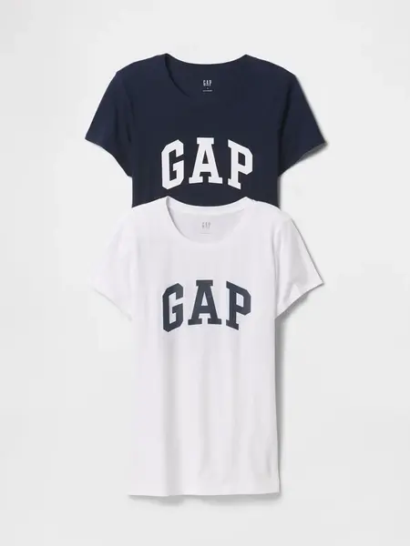 GAP  Dámske Tričko s logom, 2 ks 586342-03 Veľkosť: S
