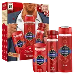 OLD SPICE Gentleman dárková sada s tuhým deodorantem 50 ml, deodorantem ve spreji 150 ml a sprchovým gelem Captain 250 ml