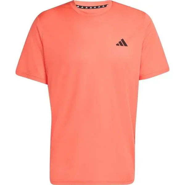 adidas TRAIN-ESSENTIALS BASE TEE Pánske športové tričko, oranžová, veľkosť