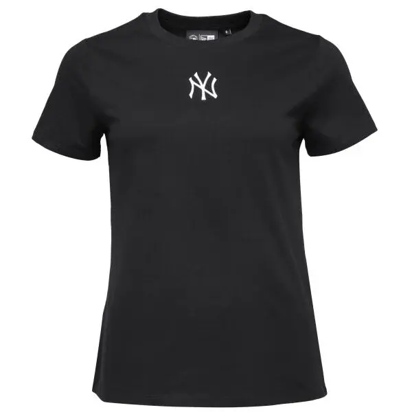 New Era NEW YORK YANKEES MLB MIDI LEAGUE ESSENTIAL T-SHIRT Dámské triko, černá, velikost