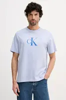 Tričko Calvin Klein Jeans pánské, černá barva, s potiskem, LV04RB862G