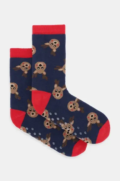 Dětské ponožky United Colors of Benetton tmavomodrá barva, 6AO30703T
