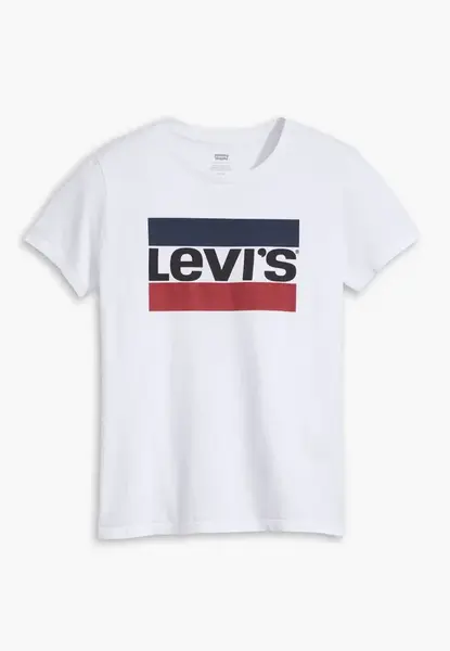 LEVI'S ® Tričko  modrá / červená / biela