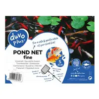 Duvo+ Síťka na jezírkové ryby s teleskopickou rukojetí- řídká 30x25cm (90-150c