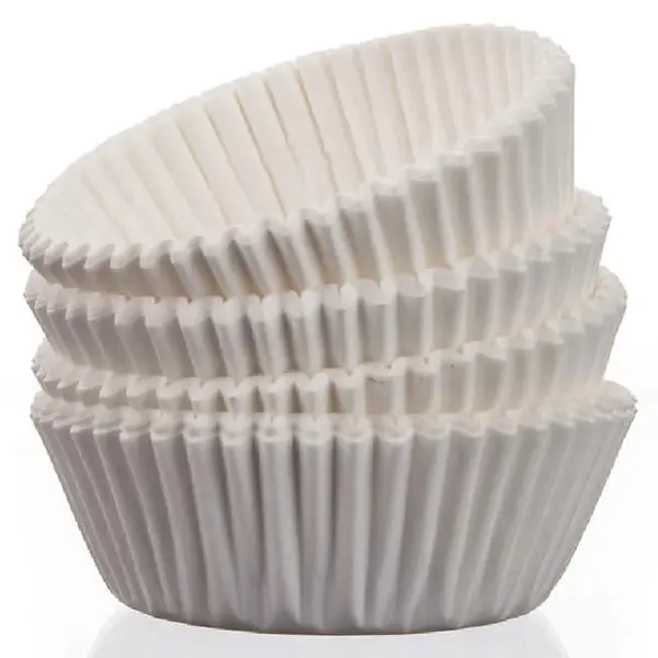 Cukrářské košíčky 64x24x20mm Banquet 100 ks. bílé