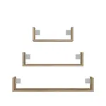 Závěsná police Mobi 3p sonoma