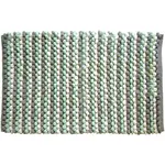 Kúpeľňový koberček Mosaic Sivý/Mätový 50x80 cm