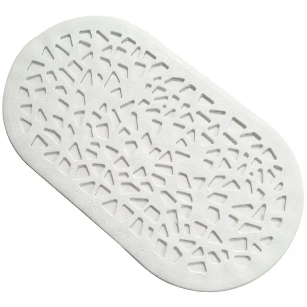 Kúpeľňová podložka biela 68x39