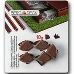 Záslepka štvrťvalčeka Bergdeck gaštan