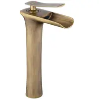 Baterie umyvadlová vysoká REA Laguna Antique zlatá kartáčovaná