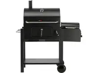 Gril na dřevěné uhlí Deluxe s udírnou 99925