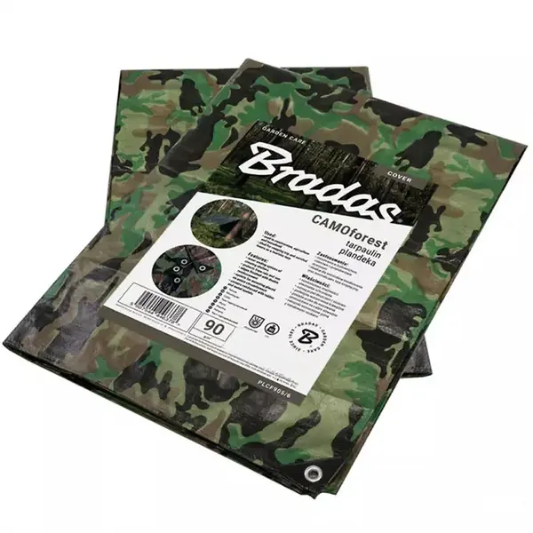 Plachta zakrývací maskovac CAMOforest 3 x 5 m 90 g. PLCF903/5