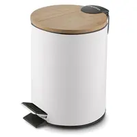 Odpadkový koš s pedálem 3l bílý 17x17x24.3 Cosmic