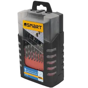 SMART Vrtáky do kovu  HSS 19 ks