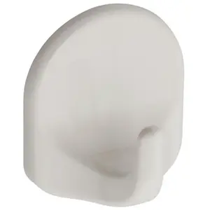 Samolepiaci háčik biely