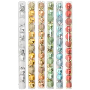 Ozdoby 3 cm sada 12 ks ngb108-mix