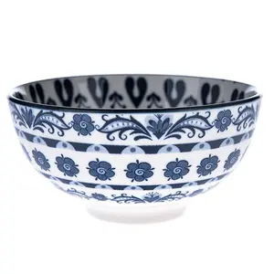 Porcelánová miska 12x5.5x12cm barevné