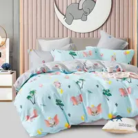 Povlečení z bavlněného saténu ALBS-M0013B 140x200