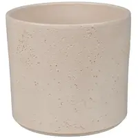 Obal na kvetináč Pillar Lava 17  cm krémový