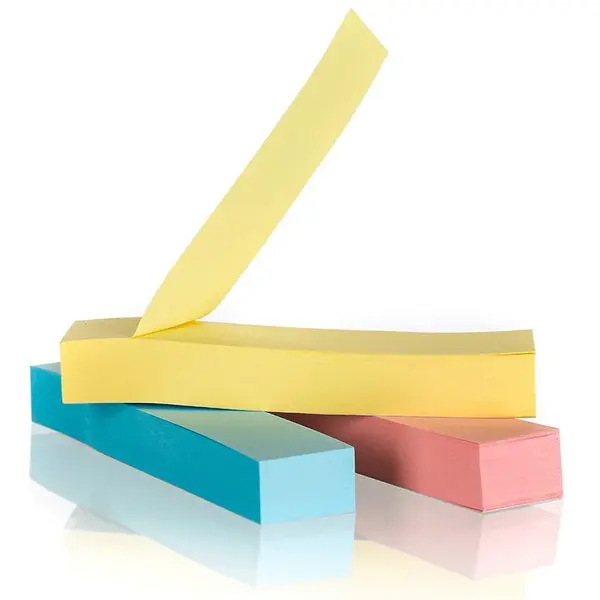 Samolepiace papieriky štítky 1,7x7,5 cm  3x100 ks