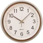 Nástenné hodiny klassika zlatá 25,8 cm