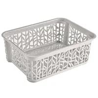 Košík Bamboo  biely