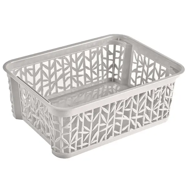 Košík Bamboo  biely