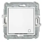 Vypínač zvonenie biely MWP-4 mini